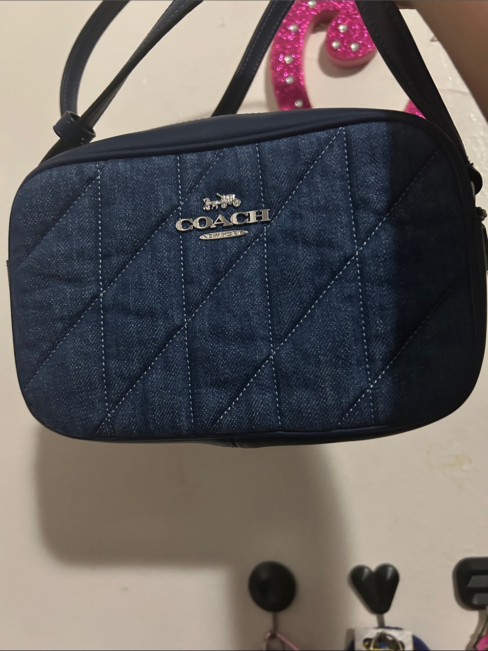 Coach Jaime denim EUC